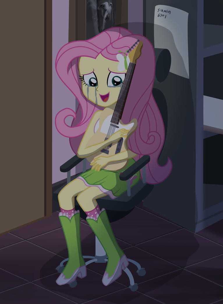Fluttershy - guitar by sumin6301