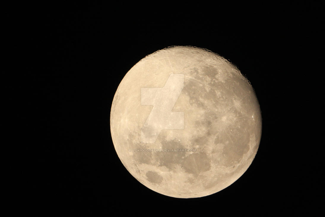 Księżyc w pełni - astrofotografia