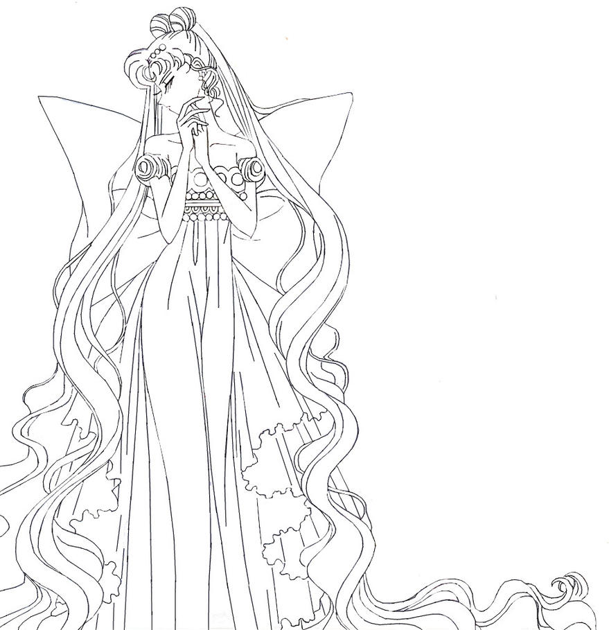 queen serenity coloring pages - photo #44