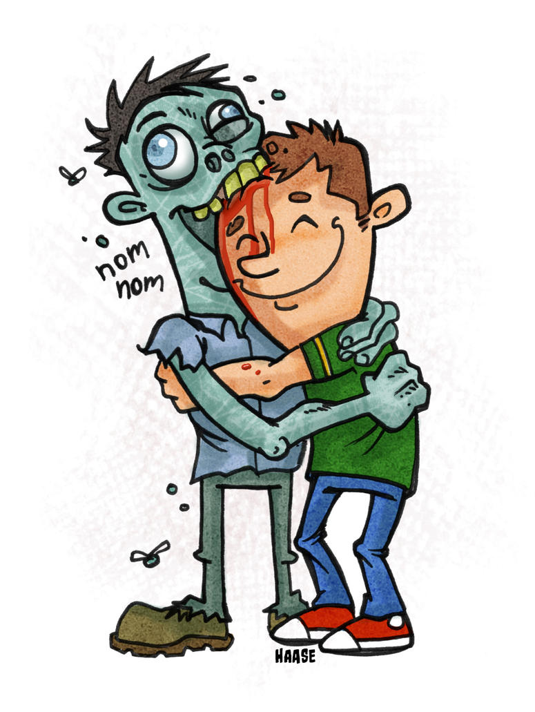 Hug a Zombie Day by Haaspodge