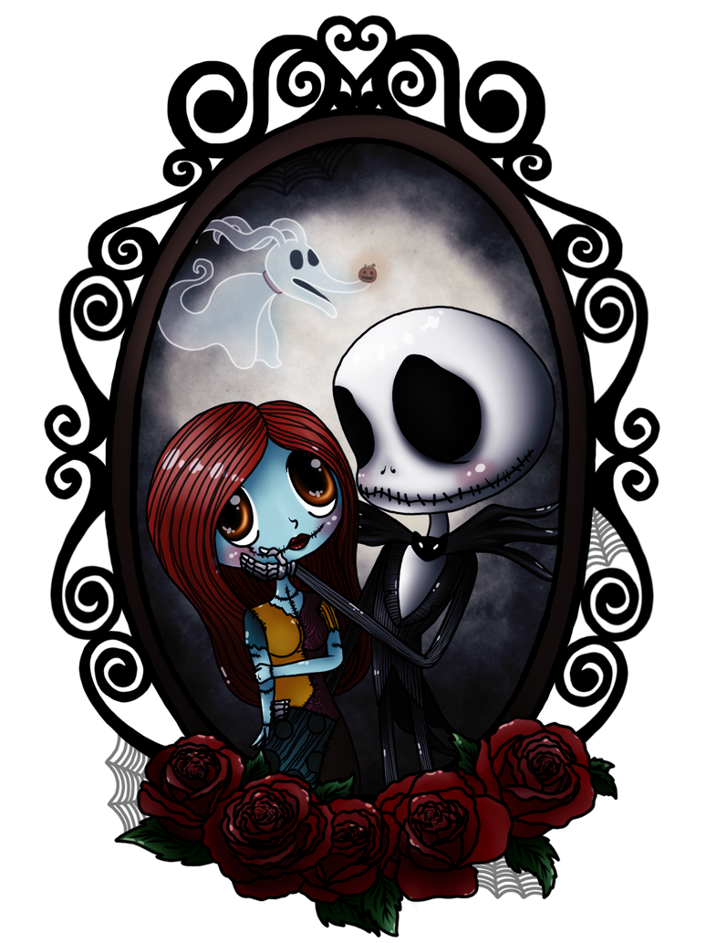 Jack and Sally by SupernaturalTeaParty on DeviantArt