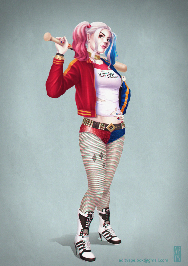 Harley Quinn by AdityaPe on DeviantArt
