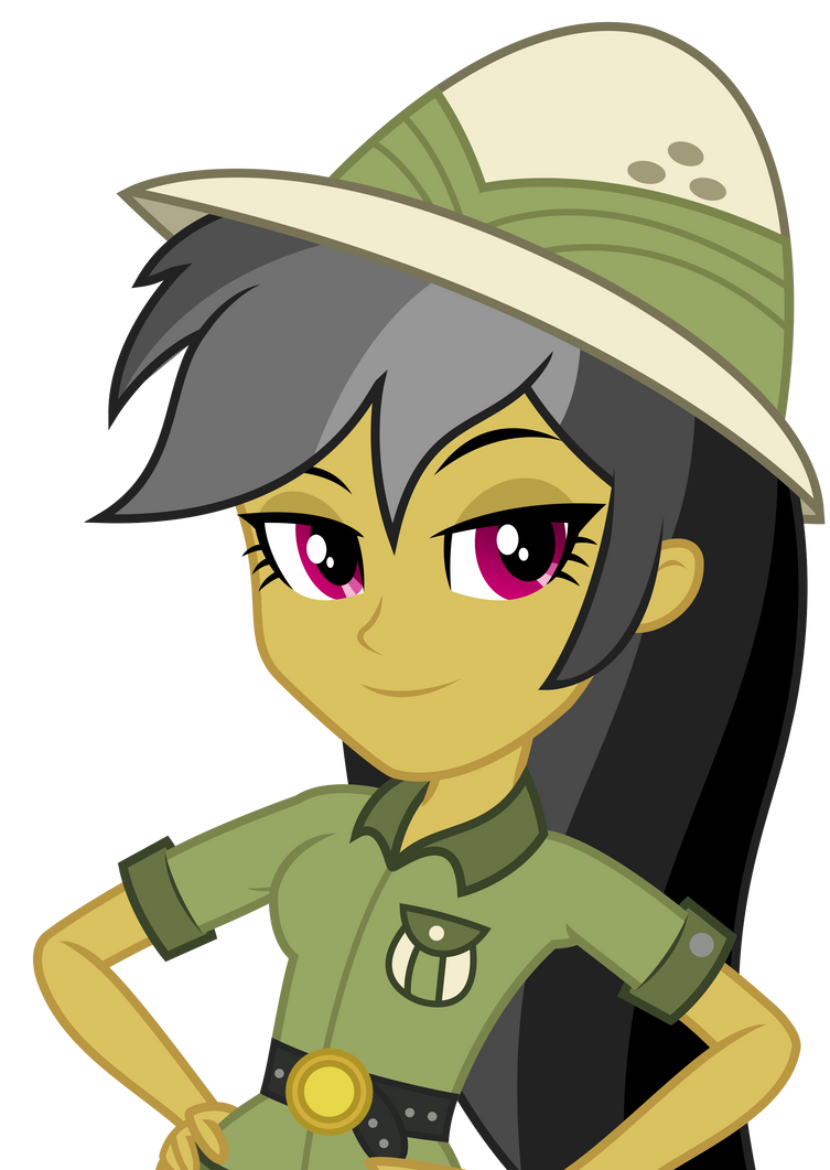 Vector - EqG Daring Do (Pony Colors) by SketchMCreations