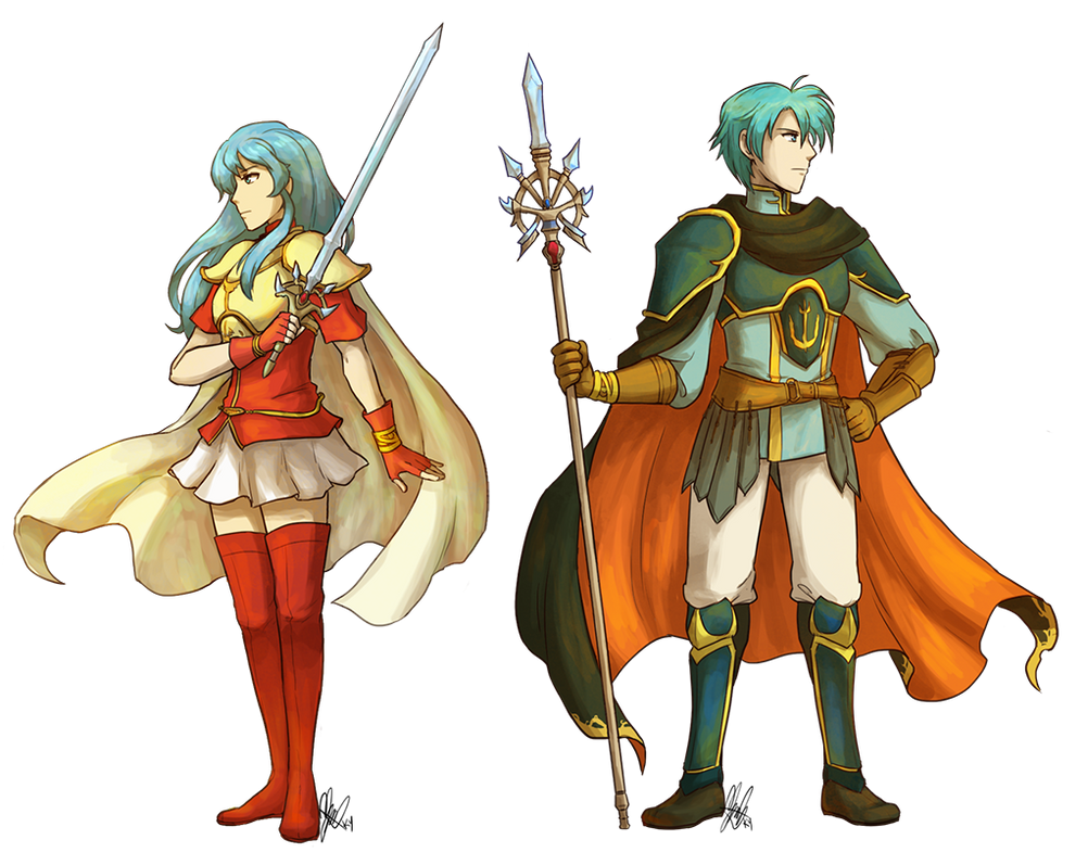 Commission+Fire Emblem: The Twins of Renais