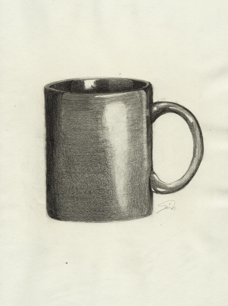Pencil Drawing Cup by SirahMing on DeviantArt