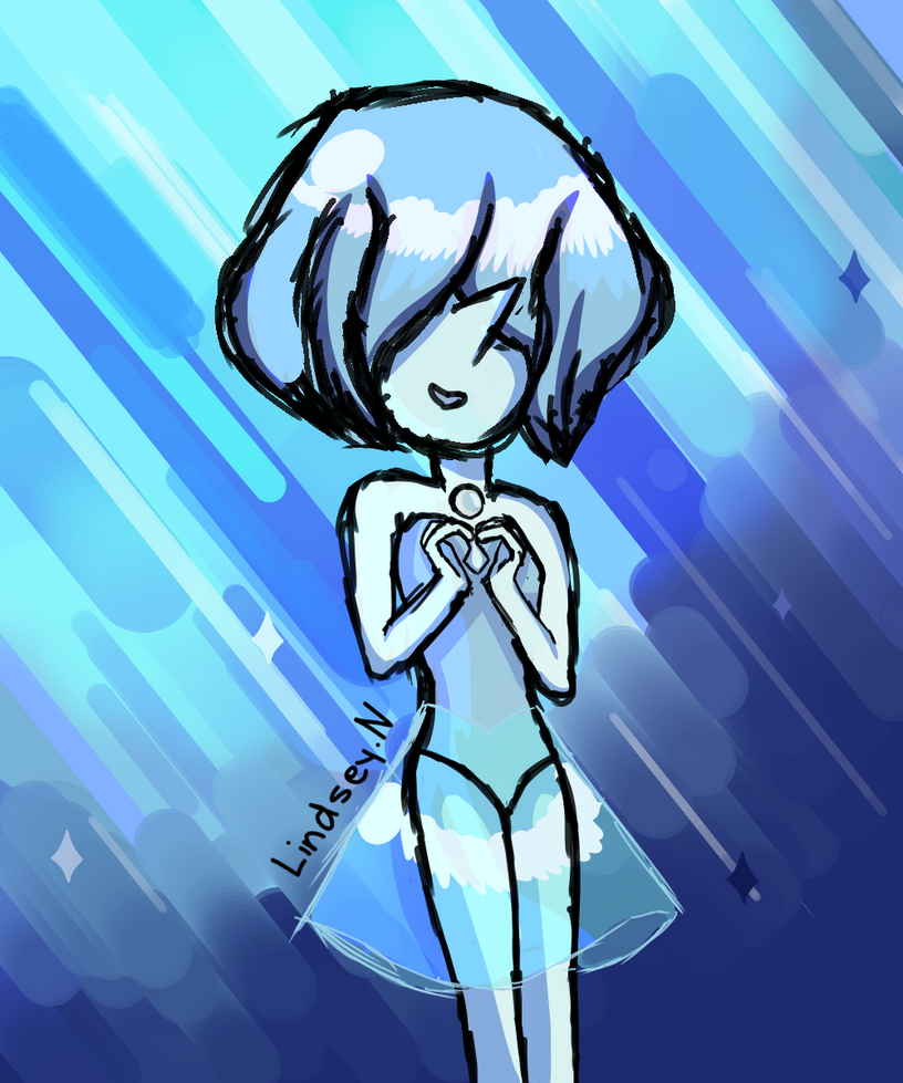 BLUE PEARL  One of my favourite and shy Steven universe character! I do not own Steven Universe.