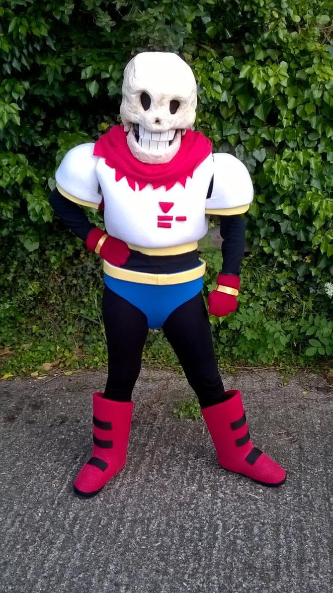 Papyrus costume by Geekypaws on DeviantArt